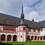 Blick in den Innenhof vom Kloster Eberbach.