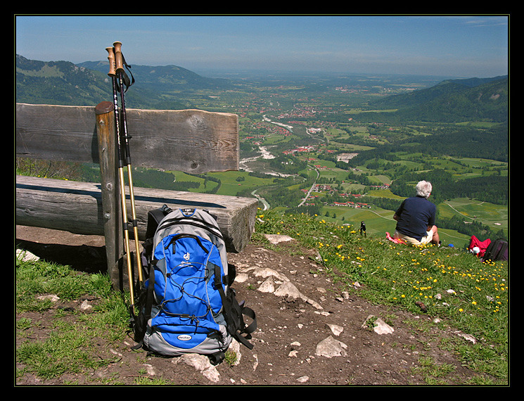 Blick in den Isarwinkel