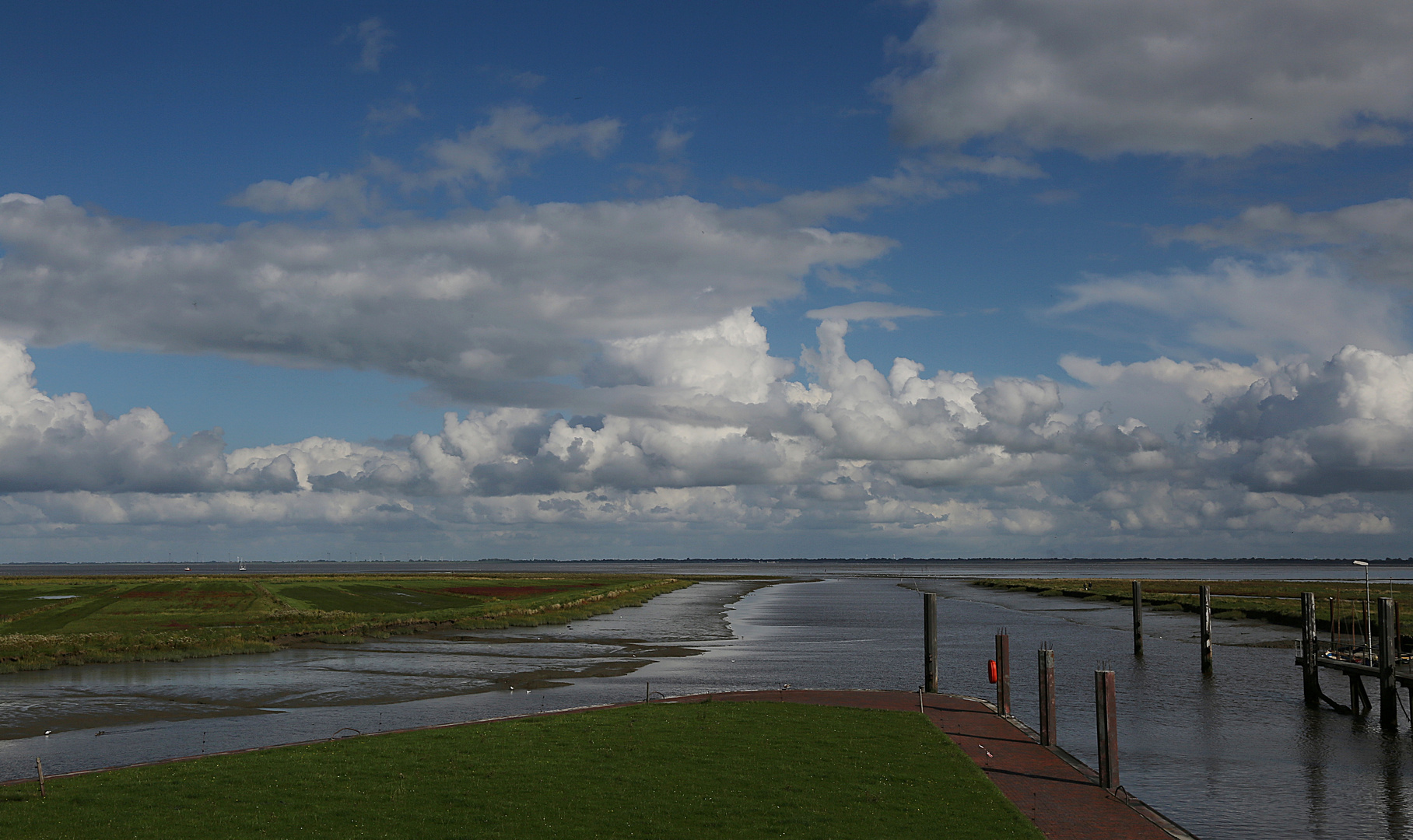 Blick in den Jadebusen