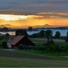 Blick in den kalten Juliabend