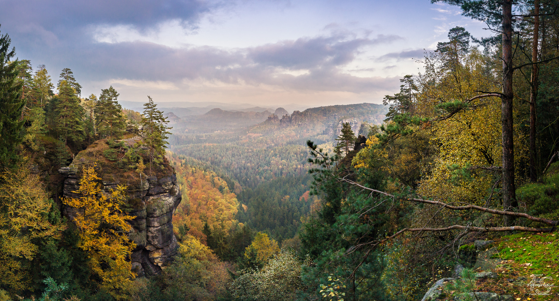 Blick in den kleinen Zschand