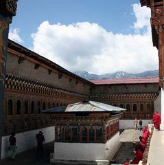 Blick in den Klosterhof