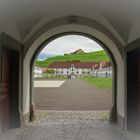 Blick in den Klosterhof