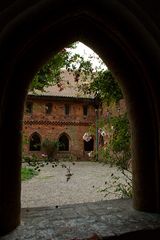 Blick in den Klosterhof Sct. Catharinae Kirche