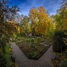 Blick in den Kräutergarten