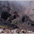 Blick in den Krater Hoyo Negro (La Palma)