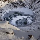 Blick in den Kratersee