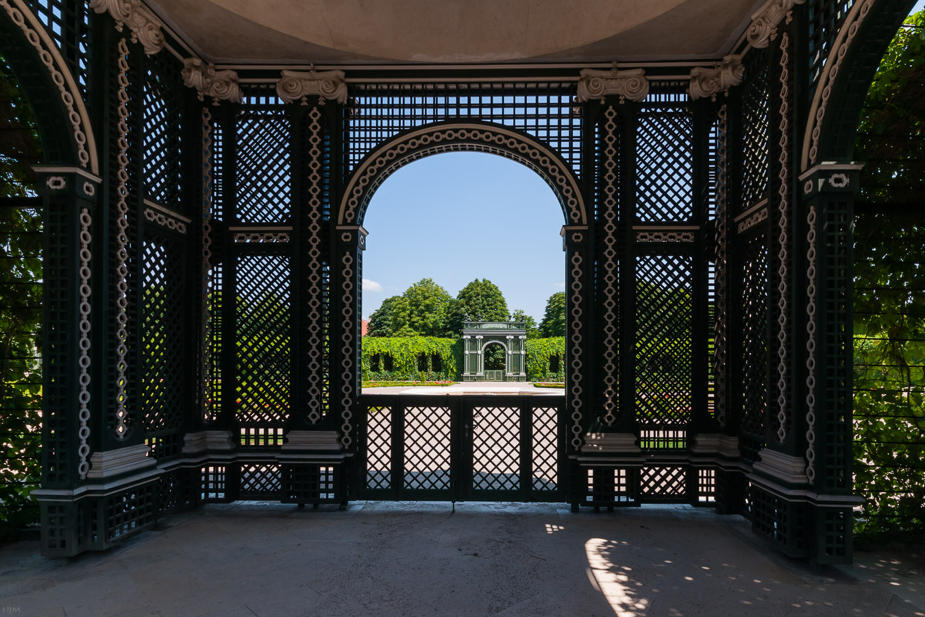 Blick in den Kronprinzengarten