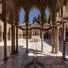 Blick in den Löwenhof der Alhambra