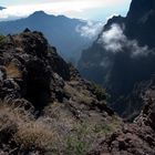 Blick in den Nationalpark Caldera de Taburiente auf der Insel La Palma