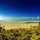 Blick in den Ngorongoro-Krater