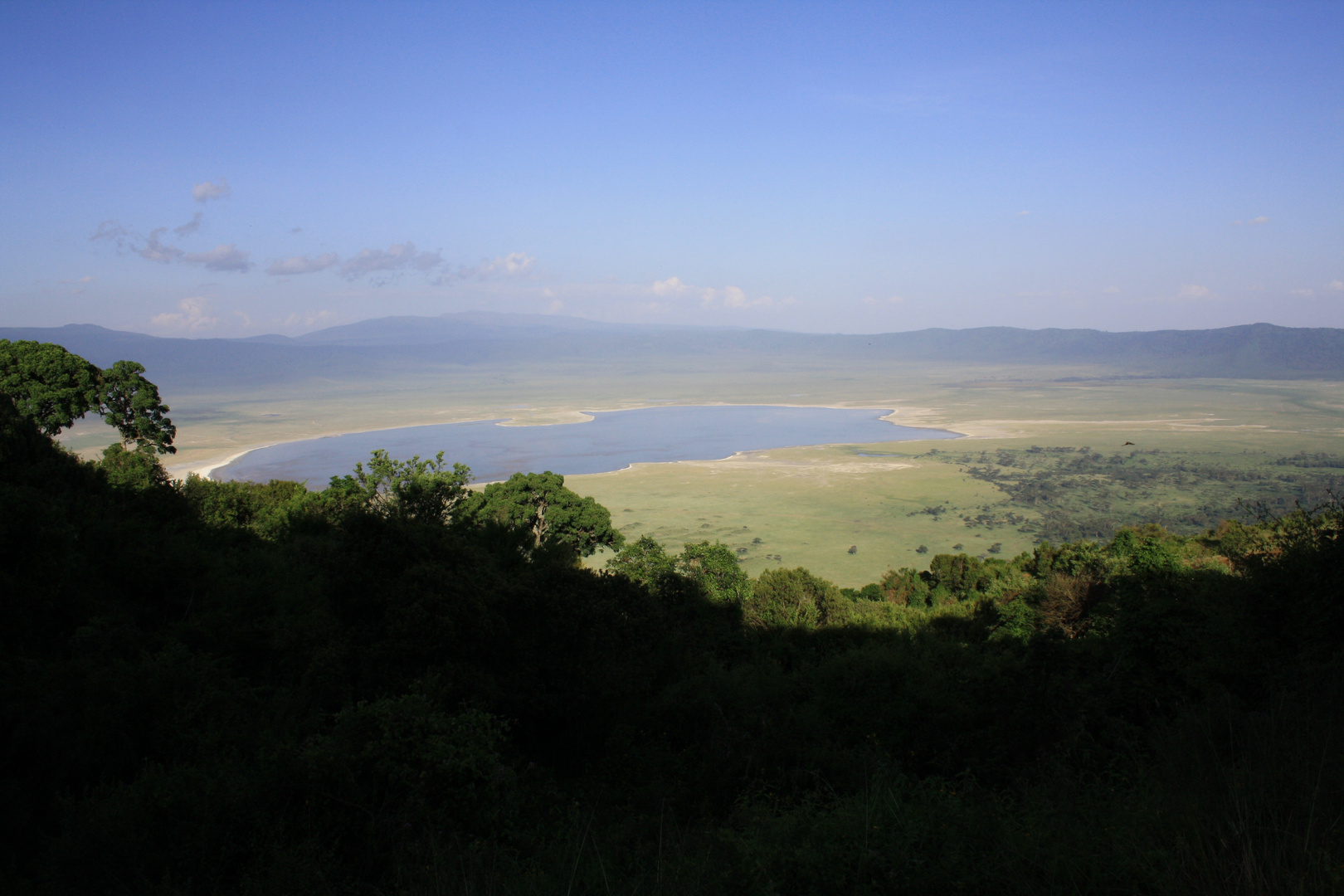 Blick in den Ngorongoro Krater