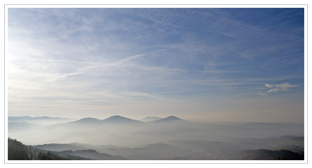 Blick in den Nordschwarzwald