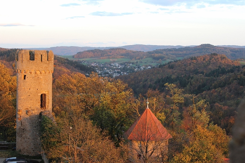 Blick in den Odenwald