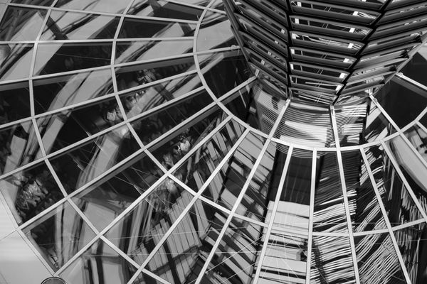 Blick in den Reichstag