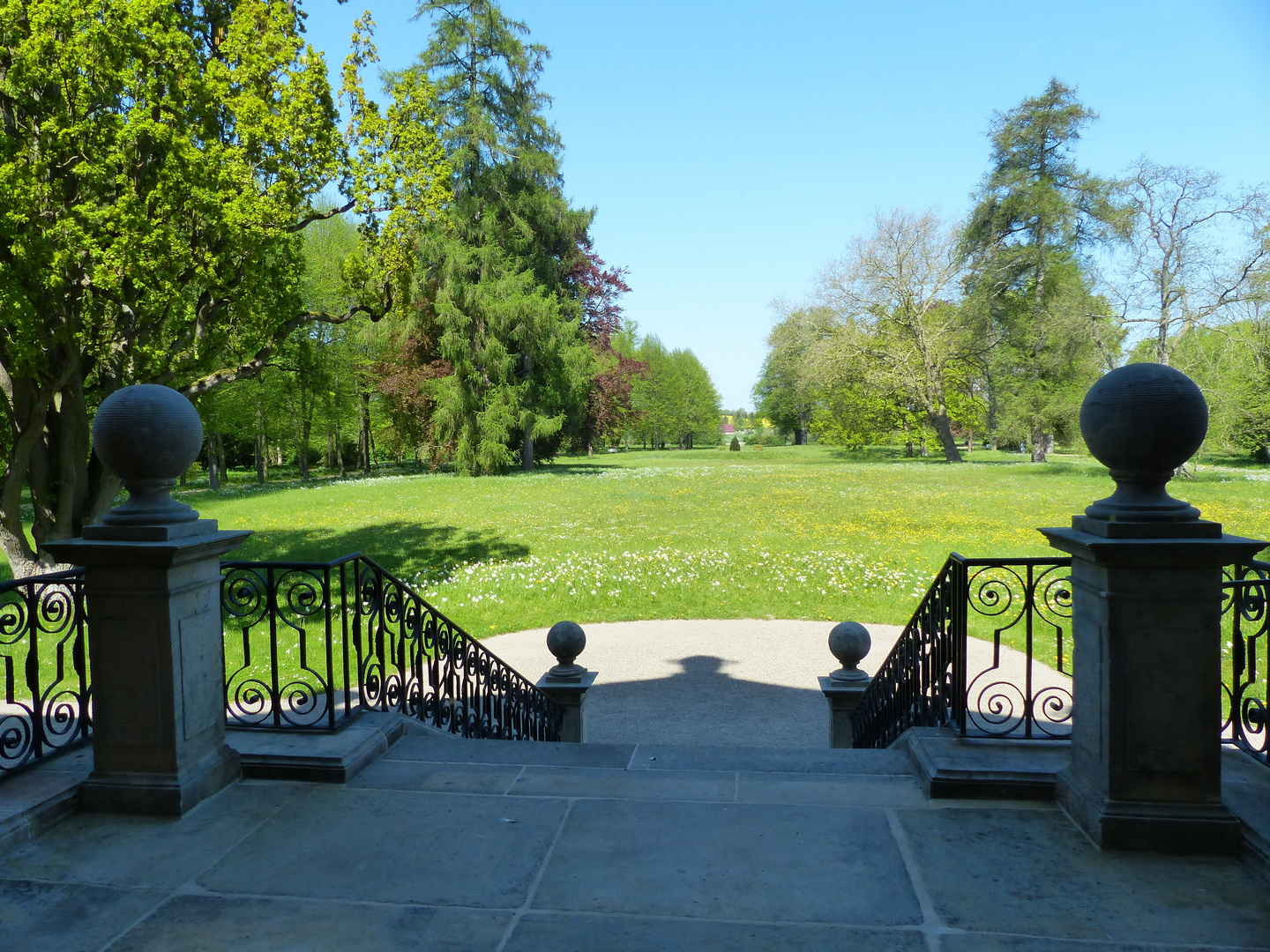 Blick in den Schlosspark