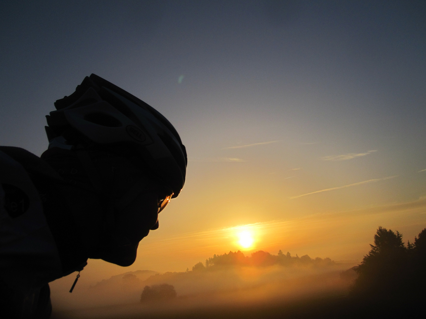 Blick in den Sonnenaufgang