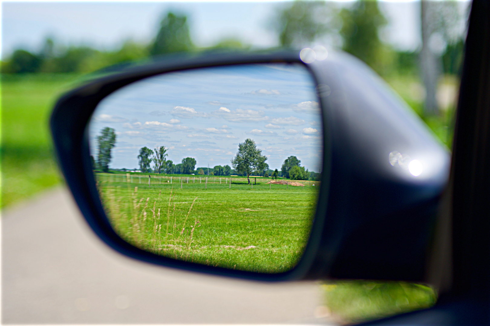 Blick in den Spiegel