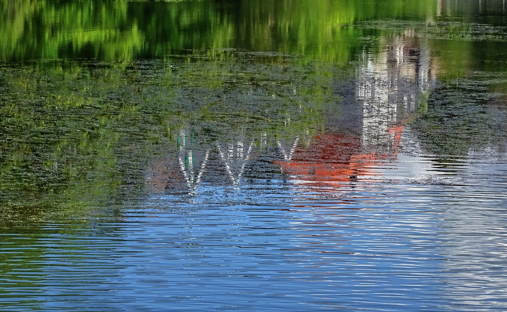 Blick in den Stausee