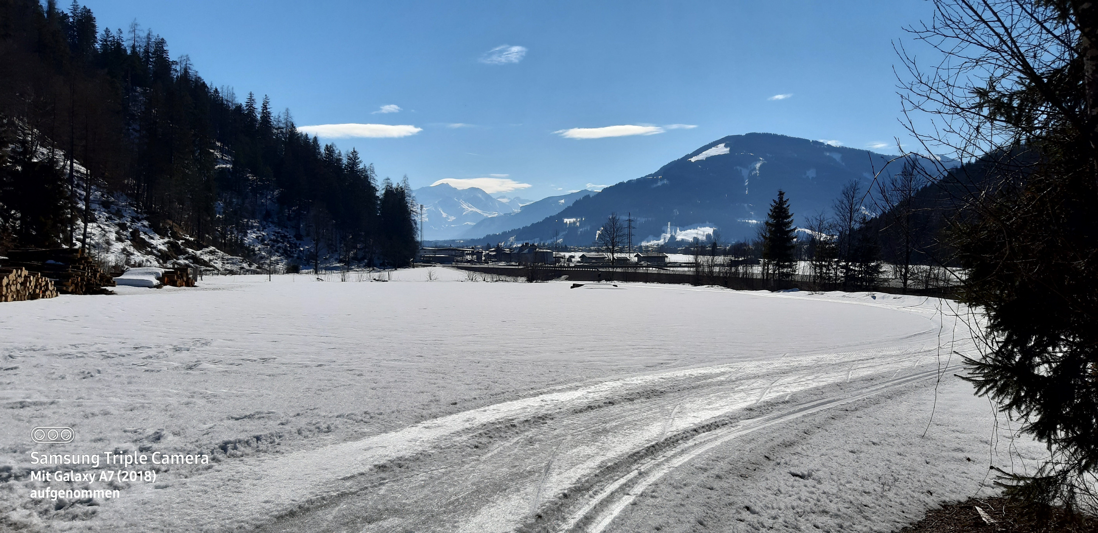 Blick in den Süden Salzburgs