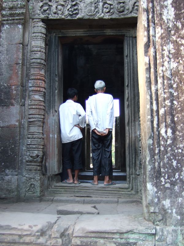 Blick in den Tempel