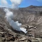 Blick in den Vulkankrater Bromo