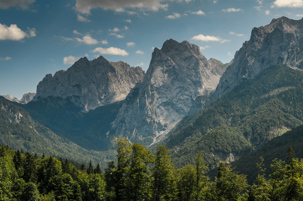 Blick in den Wilden Kaiser