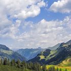 Blick in die Allgäuer Berge