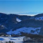 Blick in die Alpen