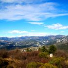 Blick in die Alpen