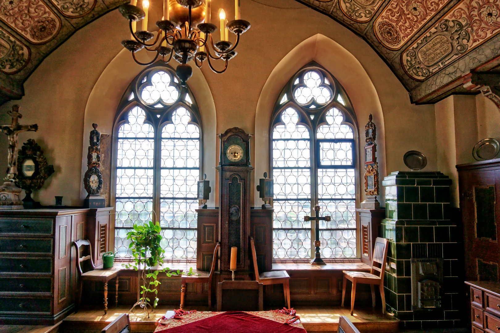 Blick in die alte Sakristei im Dom zu Fritzlar