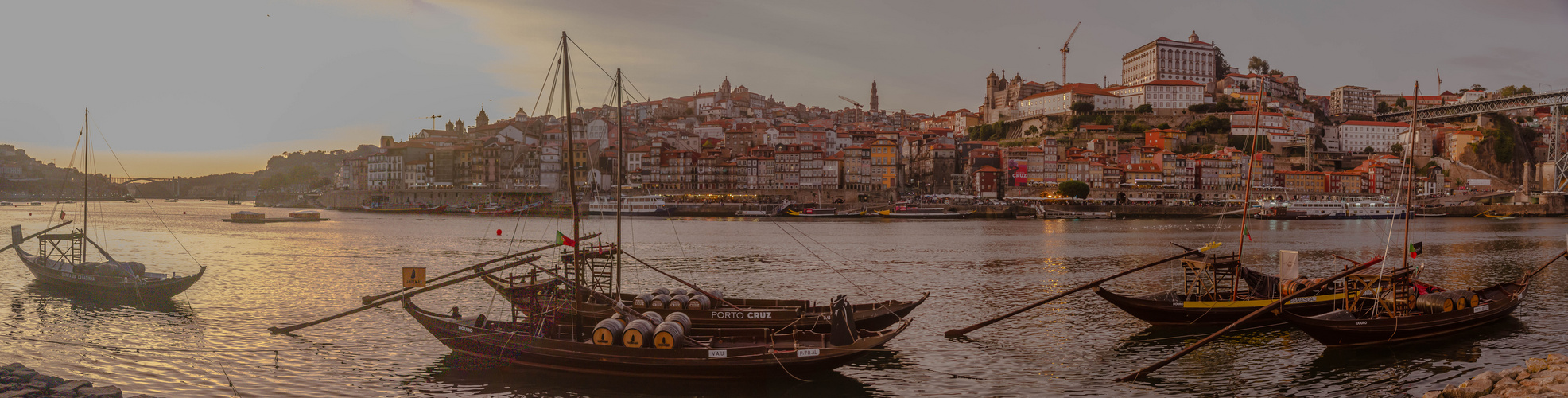 Blick in die Altstadt von Porto