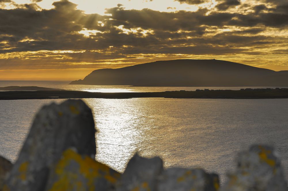 Blick in die andere Richtung von Sumburgh Head