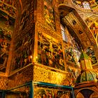 Blick in die armenische Kirche in Isfahan