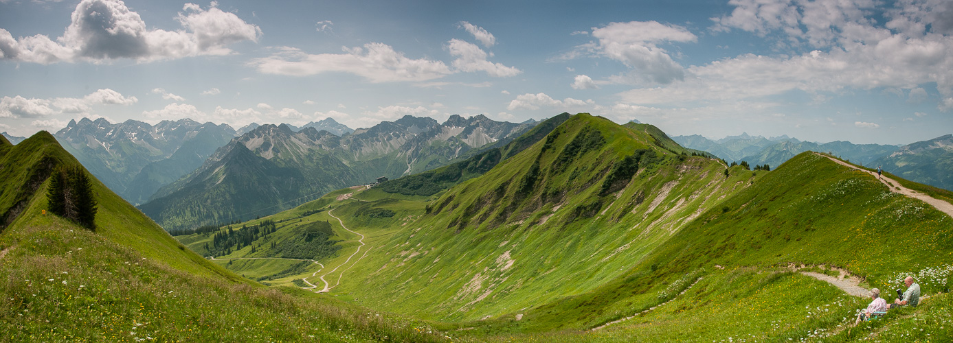 Blick in die Berge