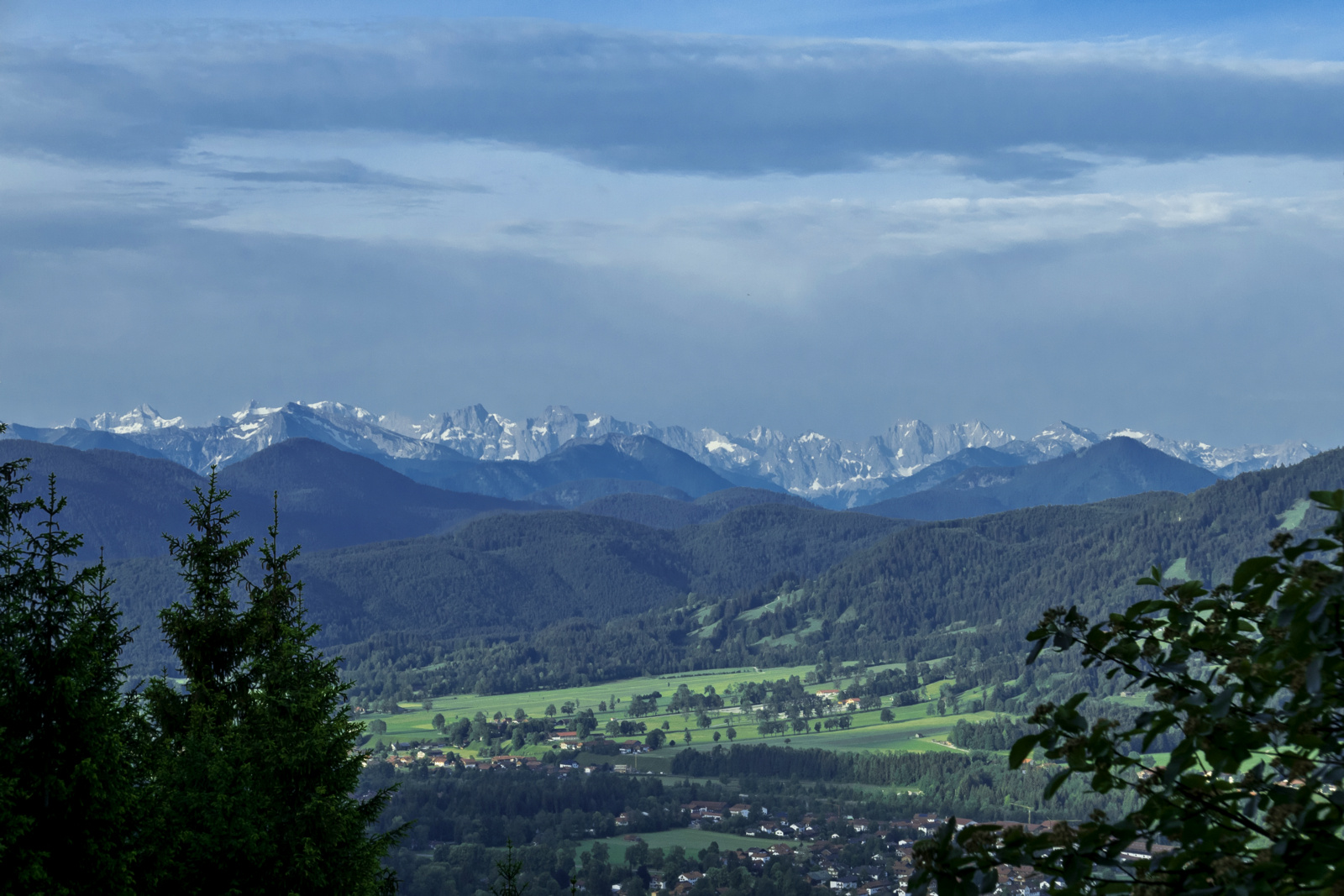 Blick in die Berge!