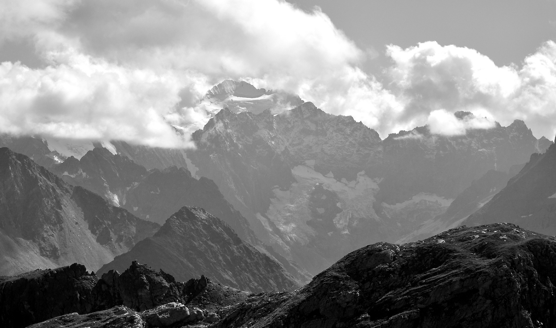 Blick in die Berge