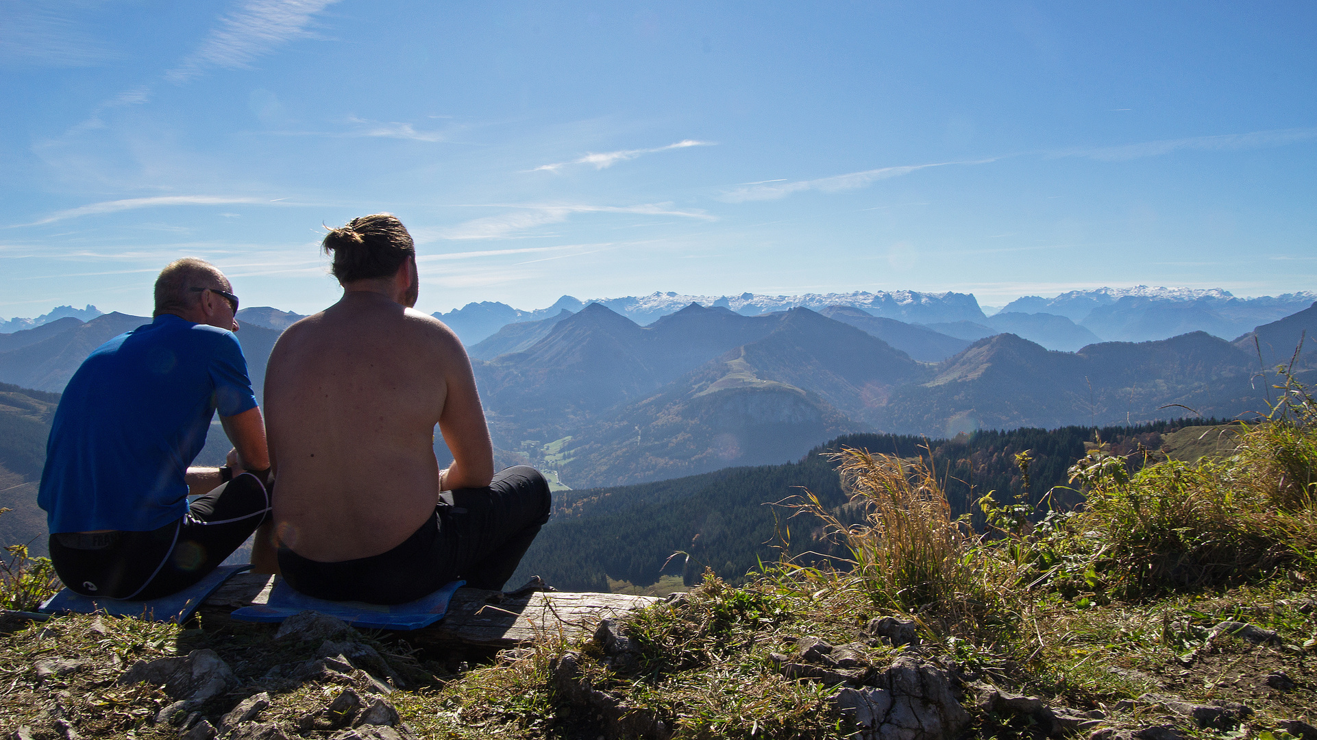 Blick in die Berge