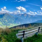 Blick in die Berge von der Zillertaler Höhenstrasse 