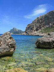 Blick in die Bucht "Cala Boquer"