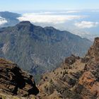 Blick in die Caldera auf der Insel La Palma