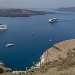 Blick in die Caldera - Fira/Santorin