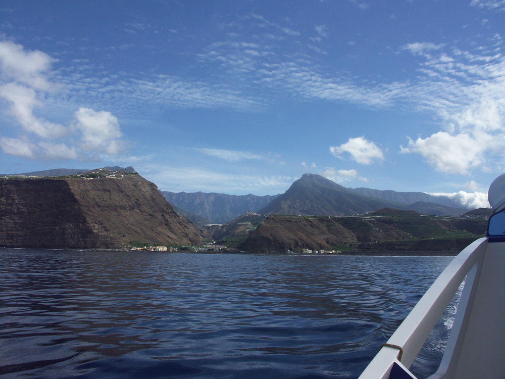 Blick in die Caldera über Tazacorte