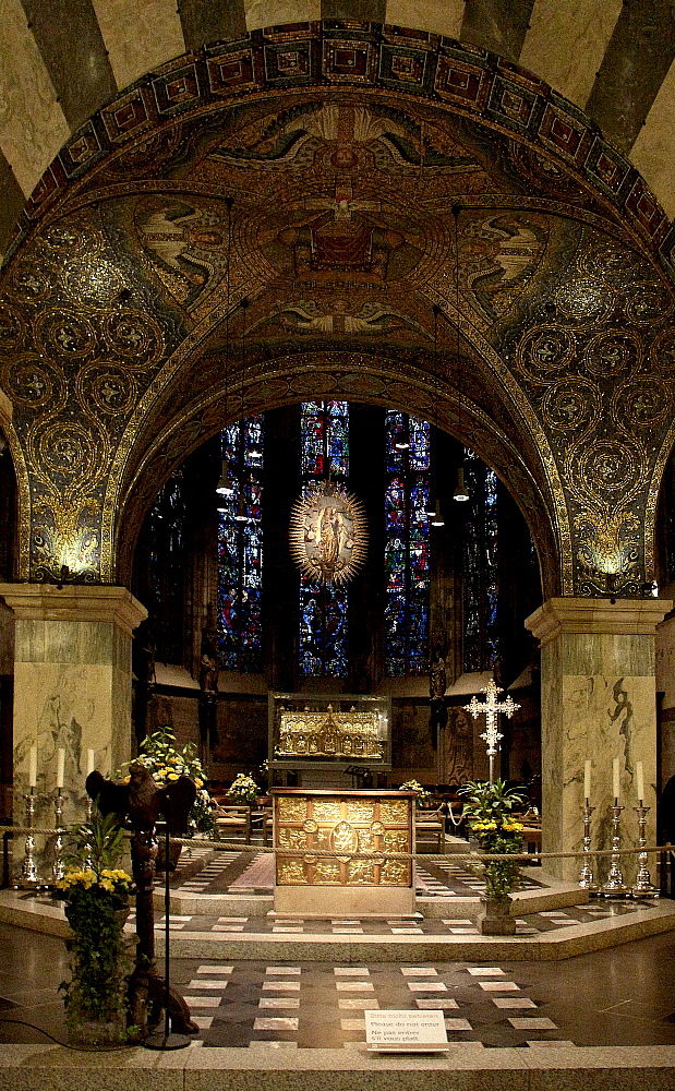 Blick in die Chor-Halle