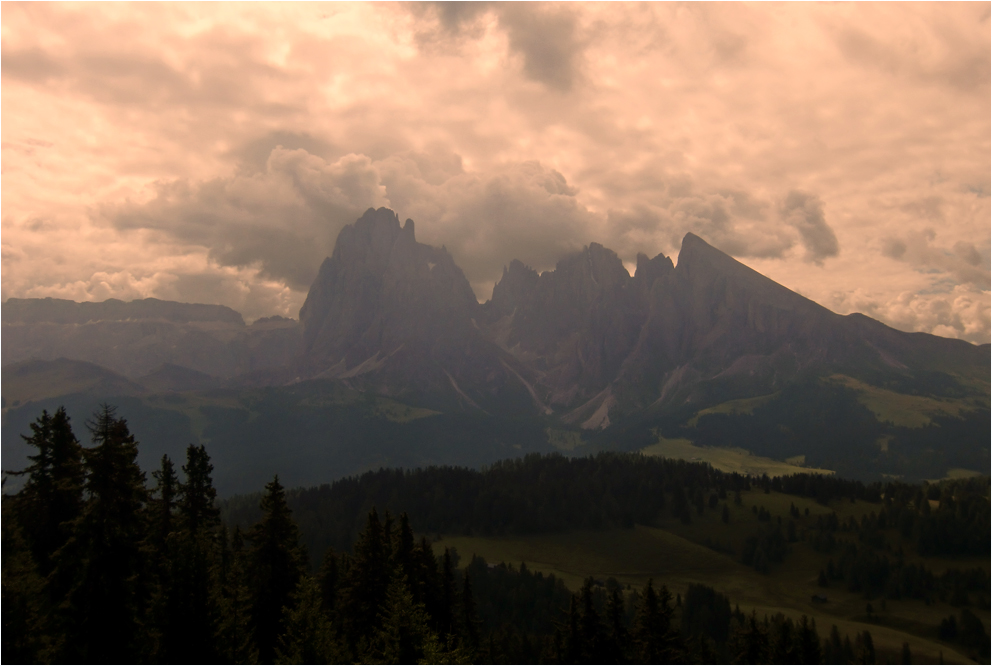 Blick in die Dolomiten (4)