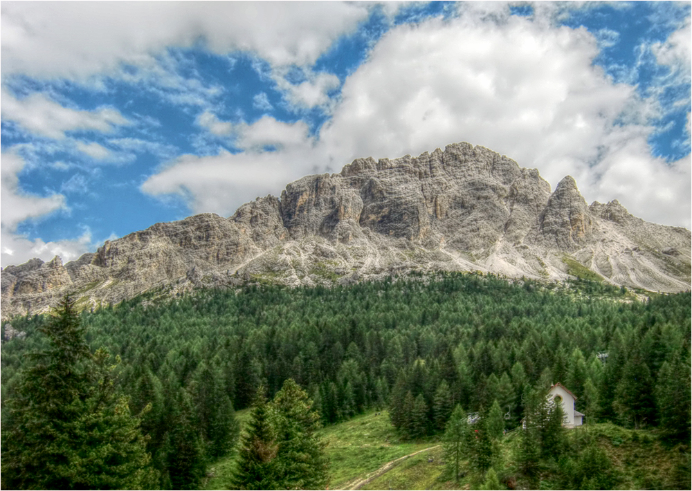 Blick in die Dolomiten (4)