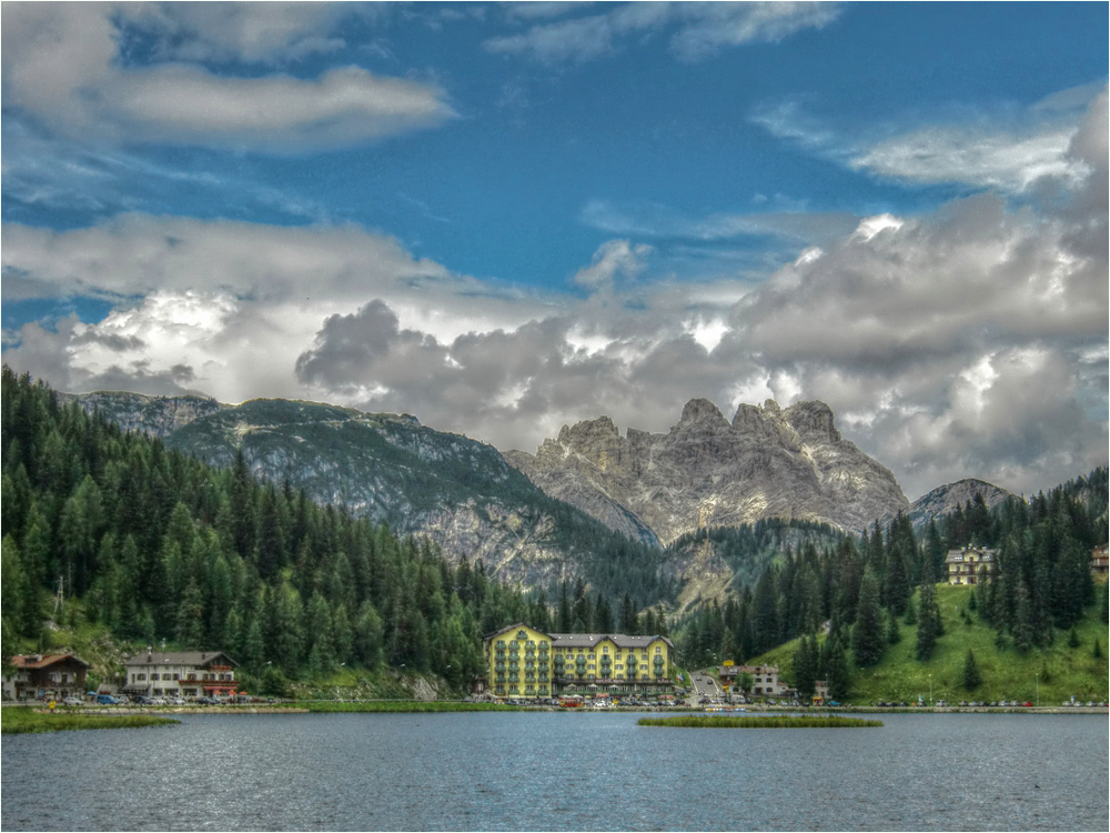 Blick in die Dolomiten (5)