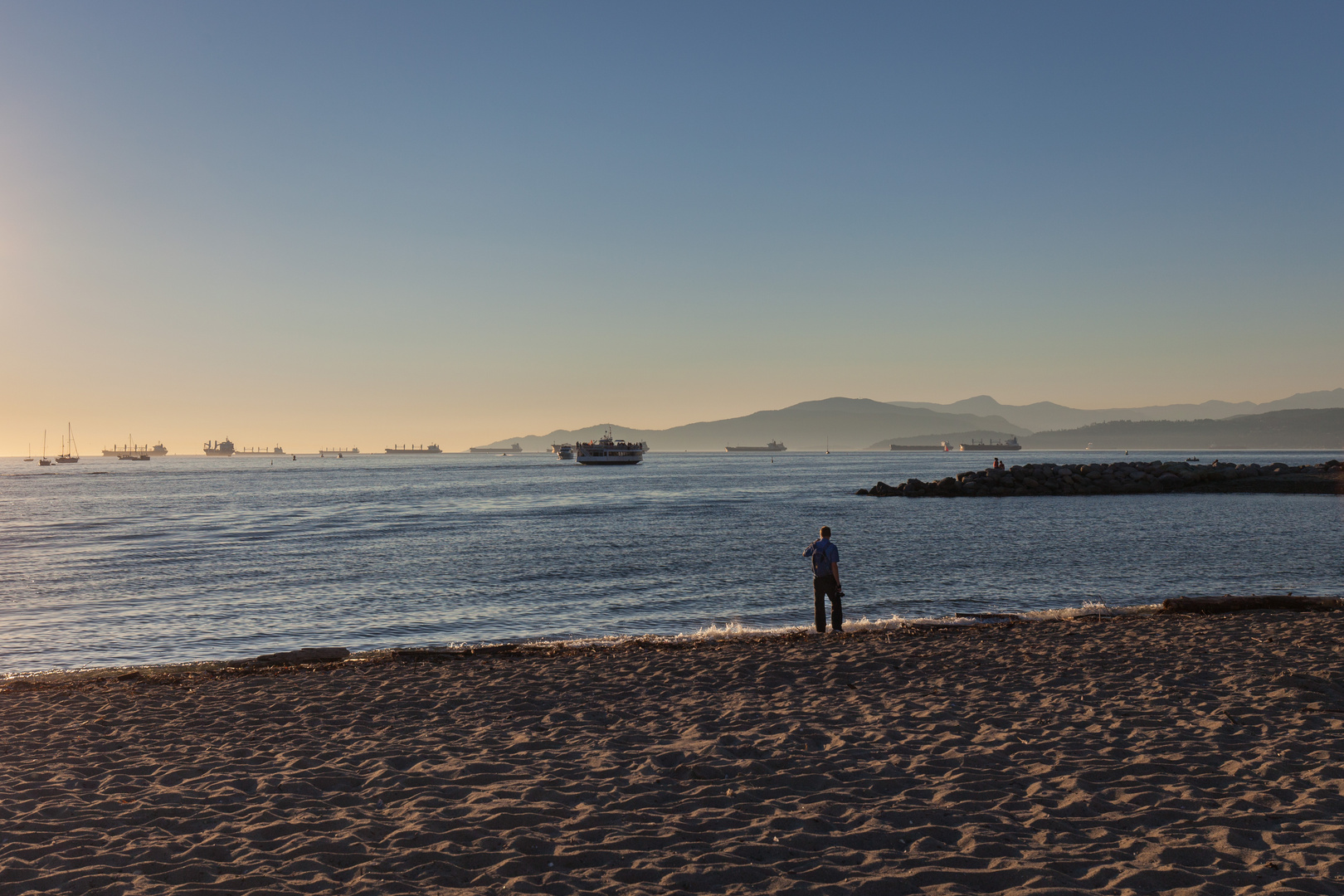 Blick in die English Bay