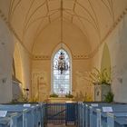 Blick in die evangelische Kirche Paretz im Havelland.