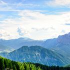 Blick in die Gadertaler Dolomiten